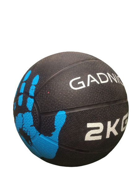 MEDICINE BALL QUUZ CAUCHO C/PIQUE