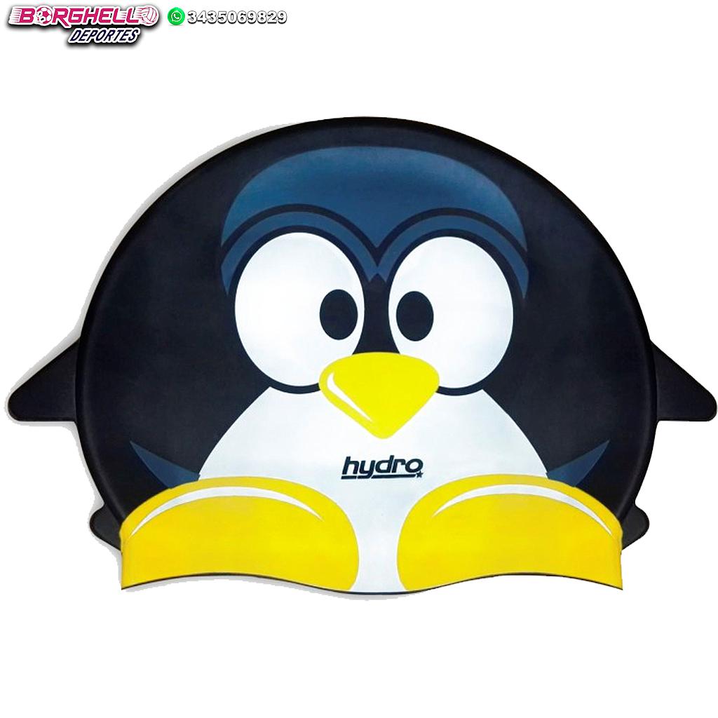 GORRA NATACION SILICONA PINGUINO KID
